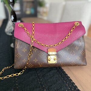 Louis Vuitton Pallas On Chain Monogram Crossbody